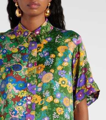 Hemd aus Seidensatin | Alémais