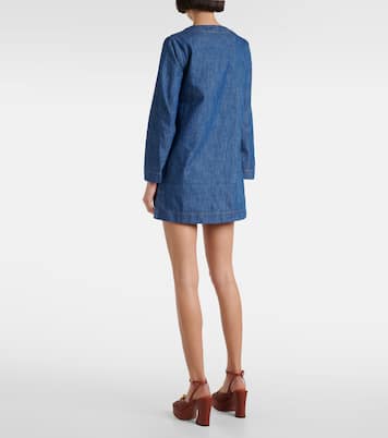 Wylie denim tunic | Zimmermann