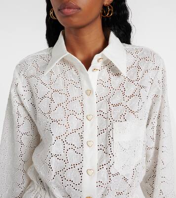 Mono Crush Embroidered de lino | Zimmermann