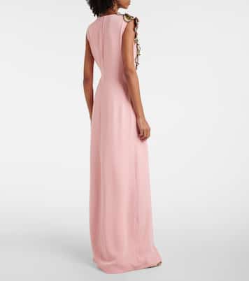 Crêpe gown  | Costarellos