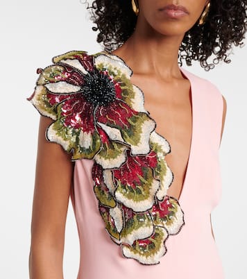 Crêpe gown  | Costarellos