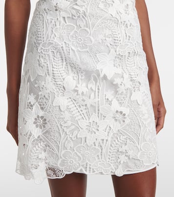 Minikleid aus Spitze | Monique Lhuillier