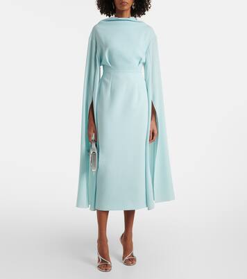 Robe midi Nour en crêpe | Roksanda