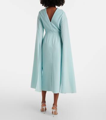 Robe midi Nour en crêpe | Roksanda
