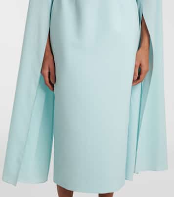 Robe midi Nour en crêpe | Roksanda