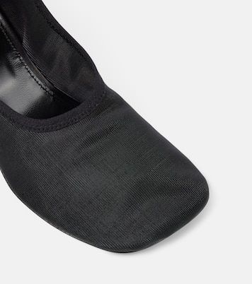 Pumps aus Mesh mit Leder | Dries Van Noten