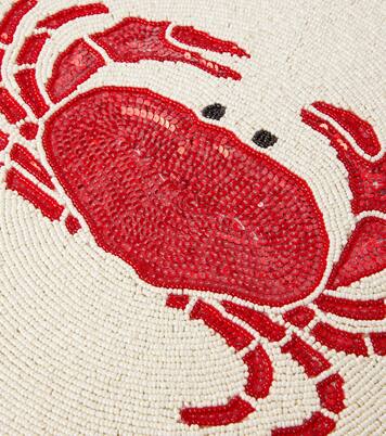 Crab set of 2 beaded placemats | Les-Ottomans