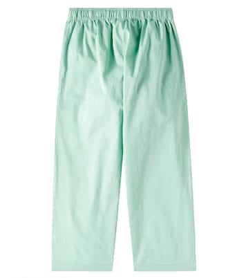 Pantalones rectos Sun Tales de algodón | Tinycottons