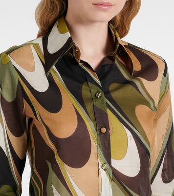 Camicia Onde in mussola di cotone | Pucci