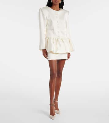 Minirock Meringue aus Satin | The New Arrivals Ilkyaz Ozel