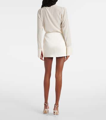 Minirock Meringue aus Satin | The New Arrivals Ilkyaz Ozel