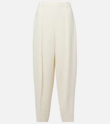 Hose Bob aus Leinen-Crêpe | Loro Piana