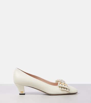 Bowow 45 studded leather pumps | Valentino Garavani