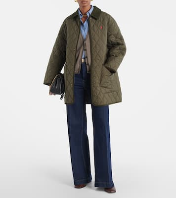 Steppjacke mit Cord | Polo Ralph Lauren