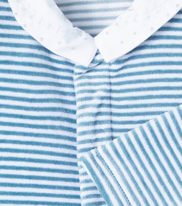 Baby striped cotton-blend jersey onesie | Tartine et Chocolat