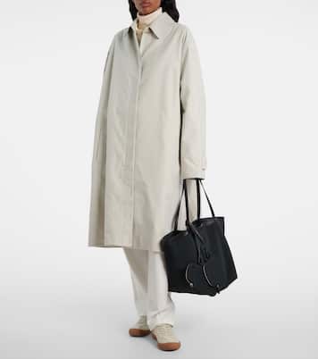 Wendbare Tote Bag Park Three Stitch mit Leder | The Row