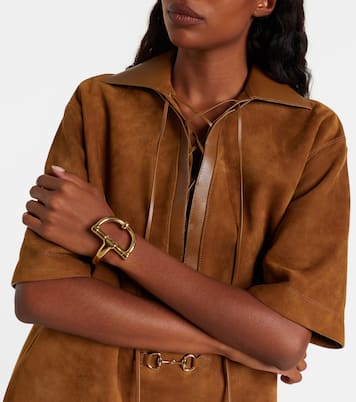 Half Horsebit cuff bracelet | Gucci