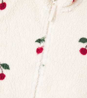 Bedruckte Weste Jody aus Teddyfleece | Konges Sløjd