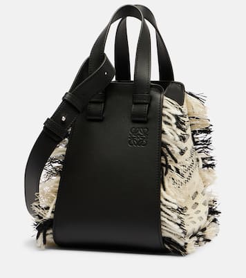 Sac seau Hammock Compact en cuir | Loewe