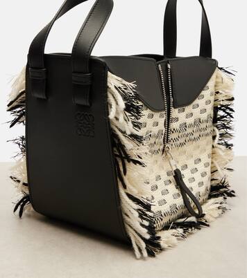 Sac seau Hammock Compact en cuir | Loewe