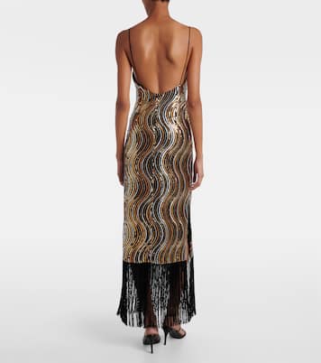 Hemingway Disco sequined midi dress | Taller Marmo