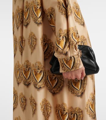Printed silk shirt dress | Dolce&Gabbana