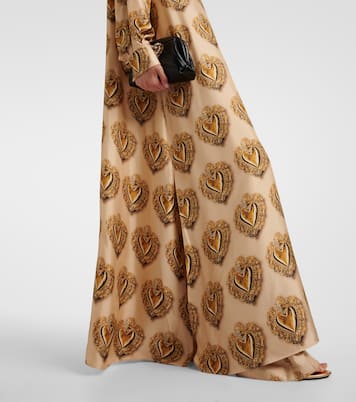 Printed silk shirt dress | Dolce&Gabbana