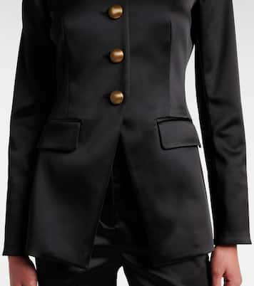 Blazer Cynthia aus Satin | Veronica Beard