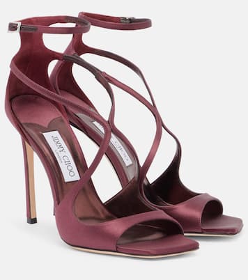 Azia 110 satin sandals | Jimmy Choo