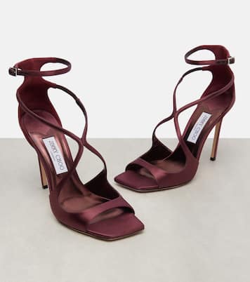 Azia 110 satin sandals | Jimmy Choo