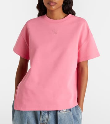 T-shirt Anagram in jersey di misto cotone | Loewe