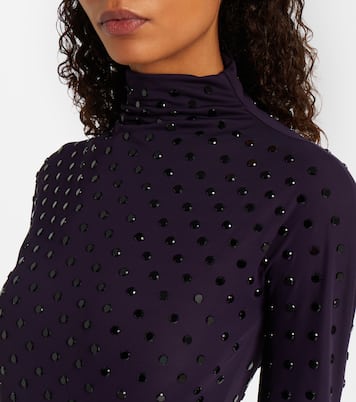 Vestido midi adornado | Alaïa