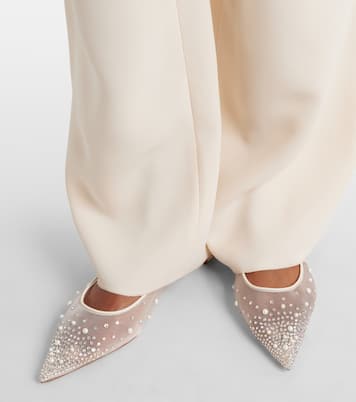 Ballerines Miss Z Degrastrassina Perla | Christian Louboutin