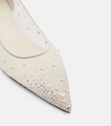 Ballerines Miss Z Degrastrassina Perla | Christian Louboutin