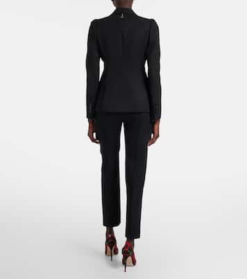 Pantalon droit en laine | McQueen