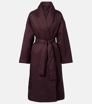 Bo belted taffeta puffer coat | Leset