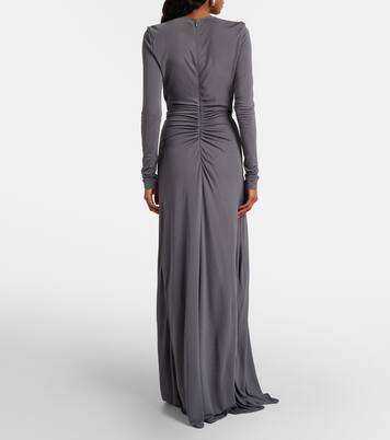 Abito lungo Orica in jersey   | Christopher Esber