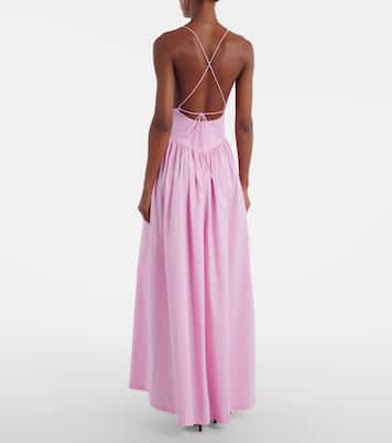 Maxikleid aus Baumwolle | Adriana Degreas