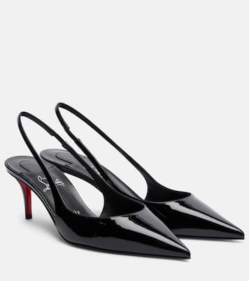 Pumps slingback Miss Z 60 in vernice | Christian Louboutin