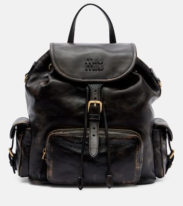 Rucksack aus Leder | Miu Miu