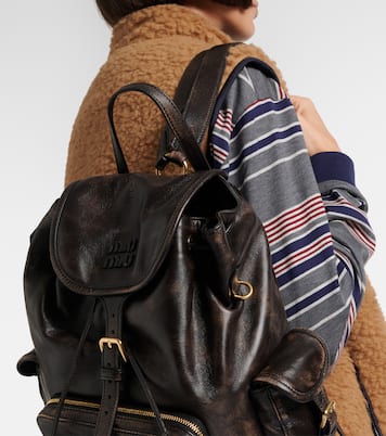 Rucksack aus Leder | Miu Miu