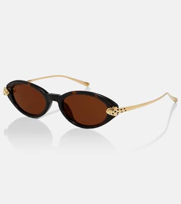 Gafas de sol ovaladas Panthère De Cartier  | Cartier Eyewear Collection