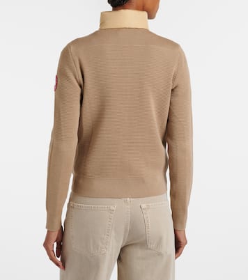 HyBridge down-paneled wool jacket | Canada Goose