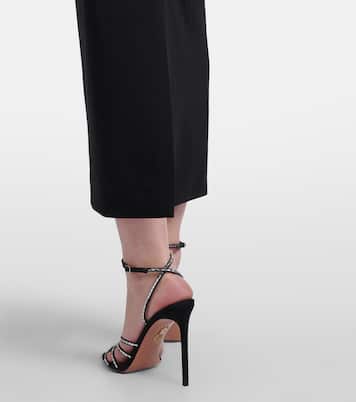 Rhianne satin-trimmed cocktail dress | Solace London