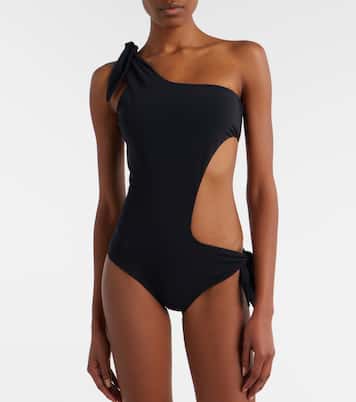 Bow-detail cutout swimsuit | Gucci
