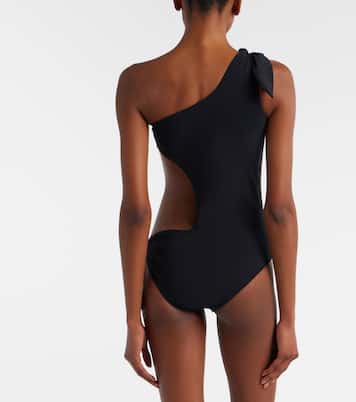 Bow-detail cutout swimsuit | Gucci