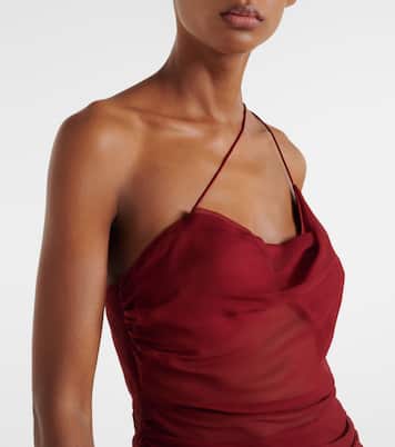 Robe aus Seidenchiffon | The Sei