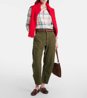 Plaid linen shirt | Polo Ralph Lauren