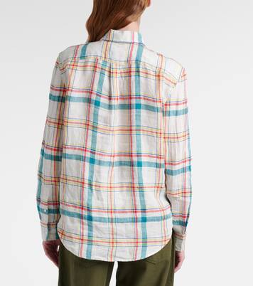 Plaid linen shirt | Polo Ralph Lauren