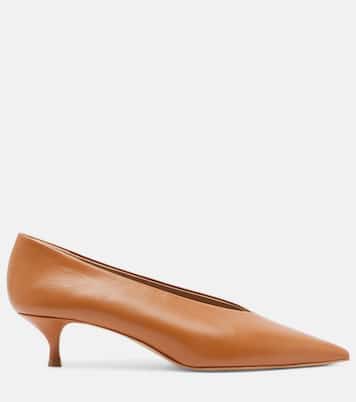 Babouche leather pumps | Le Monde Béryl